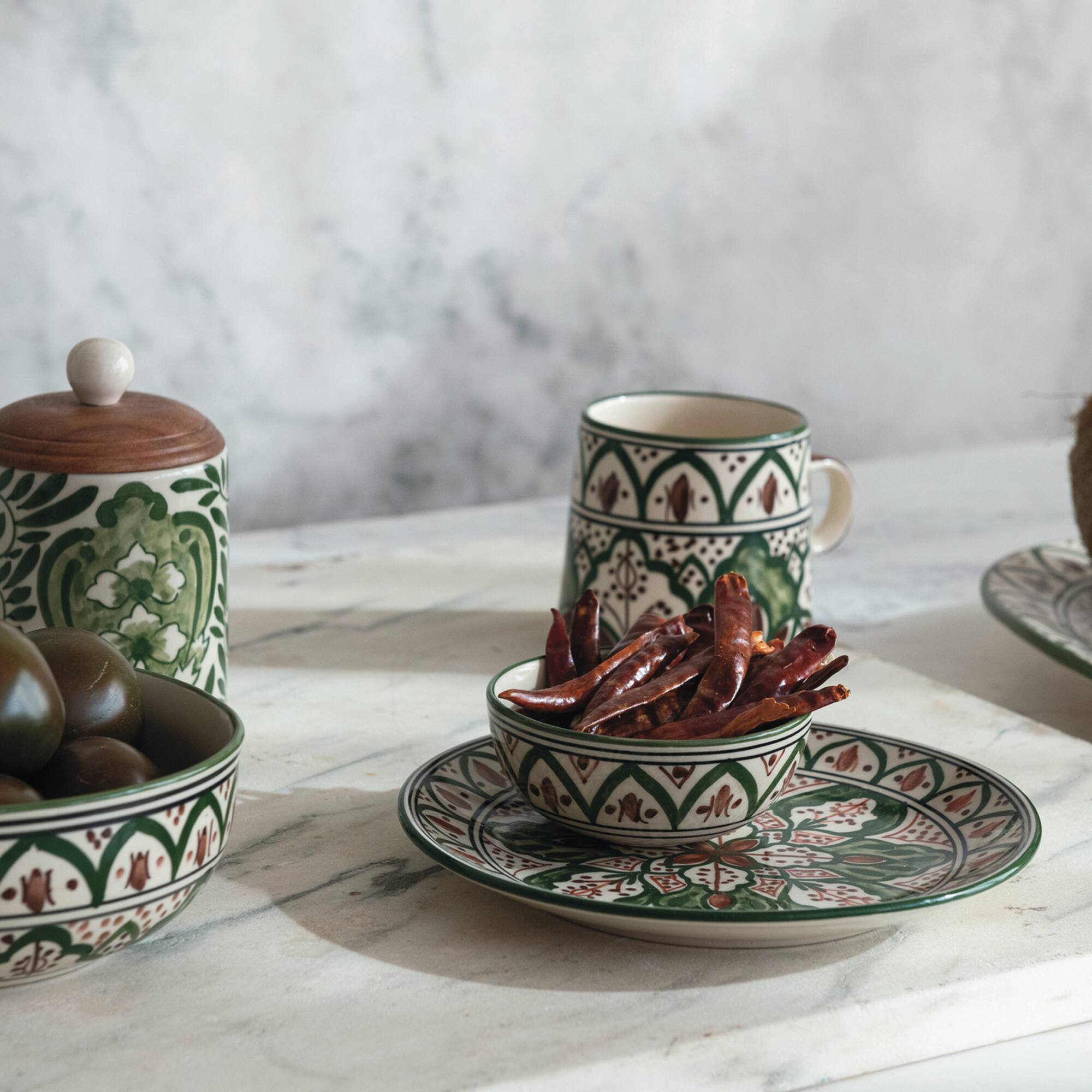Hello Honey® 7.5" Botanical Bliss Stoneware Plates, 4ct.
